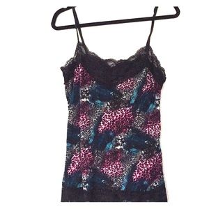 🛍🛍Cute lace trim colored cheetah print🛍🛍